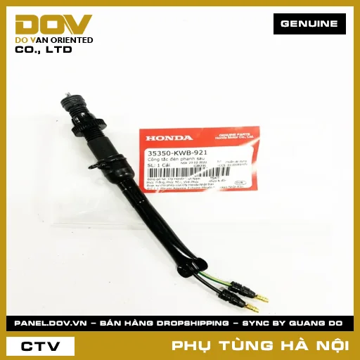 MÃ PHỤ TÙNG : 35350KWB921 CÔNG TẮC ĐÈN PHANH SAU — 35350KWB921