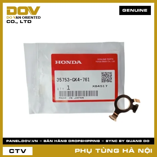MÃ PHỤ TÙNG : 35753GK4761 VÒNG TIẾP ĐIỂM BÁO SỐ — 35753GK4761