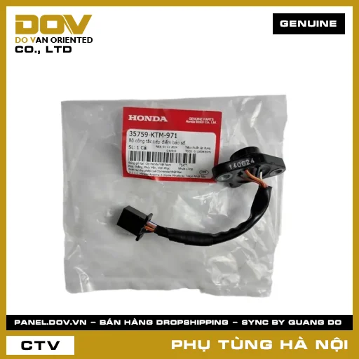 MÃ PHỤ TÙNG : 35759KTM971 BỘ CÔNG TẮC TIẾP ĐIỂM BÁO SỐ — 35759KTM971