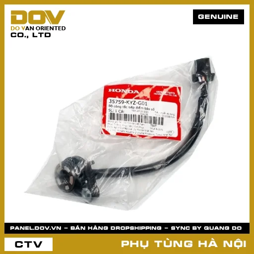 MÃ PHỤ TÙNG : 35759KYZG01 BỘ CÔNG TẮC TIẾP ĐIỂM BÁO SỐ — 35759KYZG01