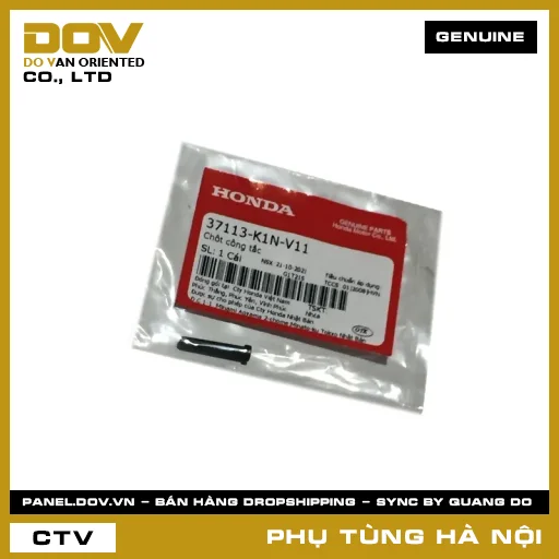 MÃ PHỤ TÙNG : 37113K1NV11 CHÔT CÔNG TẮC — 37113K1NV11