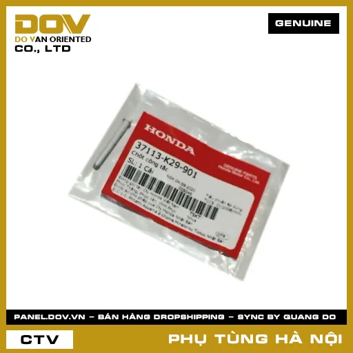MÃ PHỤ TÙNG : 37113K29901 CHÔT CÔNG TẮC — 37113K29901