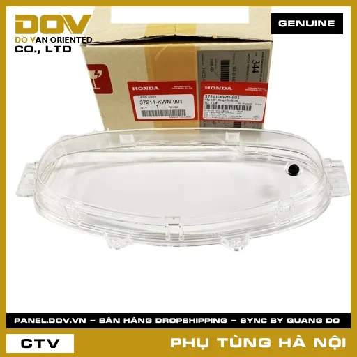 MÃ PHỤ TÙNG : 37211KWN901 NẮP TRÊN ĐỒNG HỒ TỐC ĐỘ — 37211KWN901