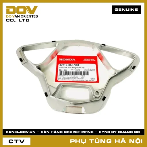 MÃ PHỤ TÙNG : 37212K66V01 TẤM CÁCH MẶT ĐỒNG HỒ TỐC ĐỘ — 37212K66V01