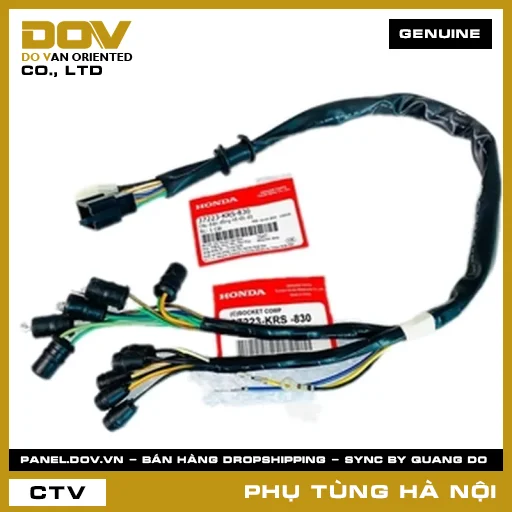 MÃ PHỤ TÙNG : 37223KRS830 DÂY ĐIỆN ĐỒNG HỒ TỐC ĐỘ — 37223KRS830