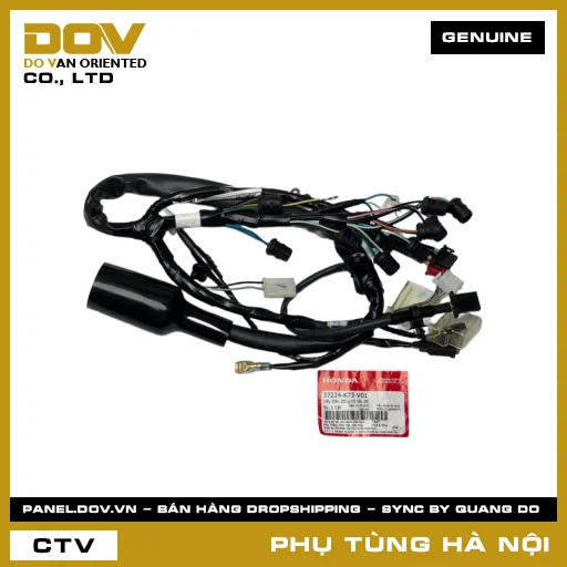 MÃ PHỤ TÙNG : 37224K73V01 DÂY ĐIỆN ĐỒNG HỒ TỐC ĐỘ — 37224K73V01