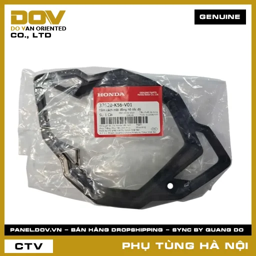 MÃ PHỤ TÙNG : 37620K56V01 TẤM CÁCH MẶT ĐỒNG HỒ TỐC ĐỘ — 37620K56V01