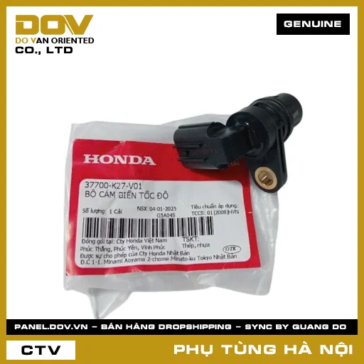 MÃ PHỤ TÙNG : 37700K27V01 BỘ CẢM BIẾN TỐC ĐỘ — 37700K27V01