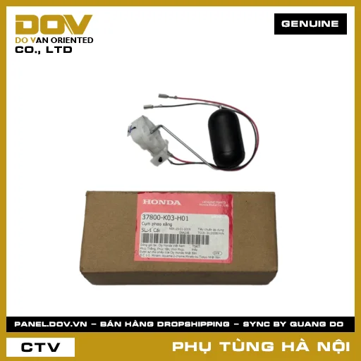MÃ PHỤ TÙNG : 37800K03H01 CỤM PHAO XĂNG — 37800K03H01