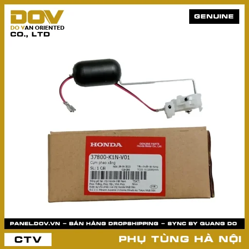 MÃ PHỤ TÙNG : 37800K1NV01 CỤM PHAO XĂNG — 37800K1NV01