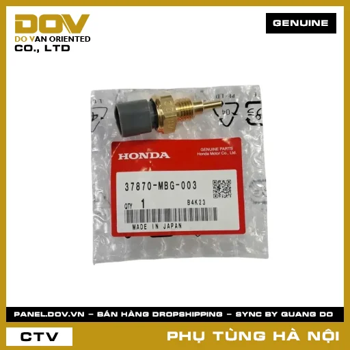 MÃ PHỤ TÙNG : 37870MBG003 CẢM BIẾN NHIỆT ĐỘ LÀM MÁT — 37870MBG003