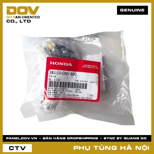 MÃ PHỤ TÙNG : 38110GN5900 CÒI XE — 38110GN5900