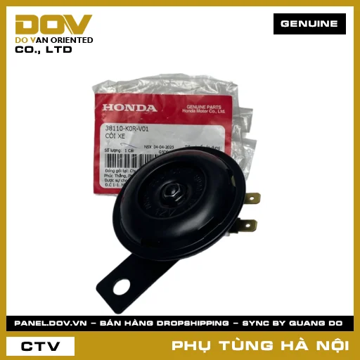 MÃ PHỤ TÙNG : 38110K0RV01 CÒI XE — 38110K0RV01