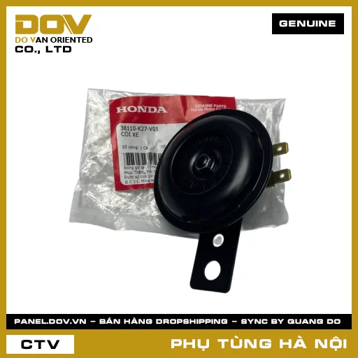 MÃ PHỤ TÙNG : 38110K27V01 CÒI XE — 38110K27V01