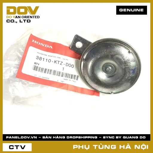 MÃ PHỤ TÙNG : 38110KTZD00 CÒI XE — 38110KTZD00