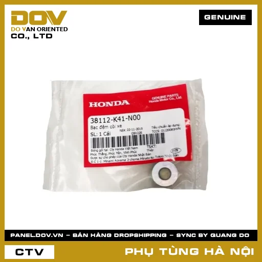 MÃ PHỤ TÙNG : 38112K41N00 BẠC ĐỆM CÒI XE — 38112K41N00