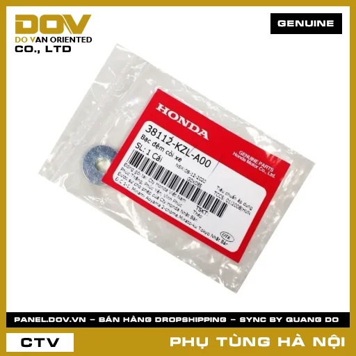 MÃ PHỤ TÙNG : 38112KZLA00 BẠC ĐỆM CÒI XE — 38112KZLA00