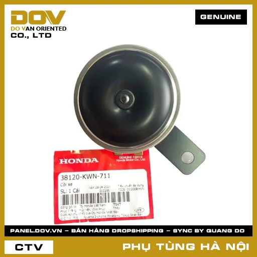 MÃ PHỤ TÙNG : 38120KWN711 CÒI XE — 38120KWN711