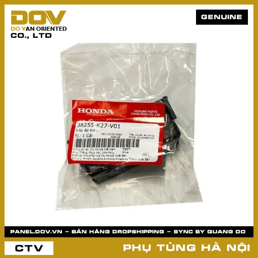 MÃ PHỤ TÙNG : 38255K27V01 NẮP ỐP TRÊN — 38255K27V01