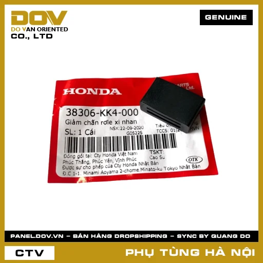 MÃ PHỤ TÙNG : 38306KK4000 GIẢM CHẤN RƠLE XI NHAN — 38306KK4000