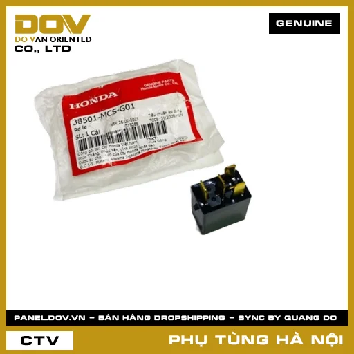 MÃ PHỤ TÙNG : 38501MCSG01 RƠ LE — 38501MCSG01