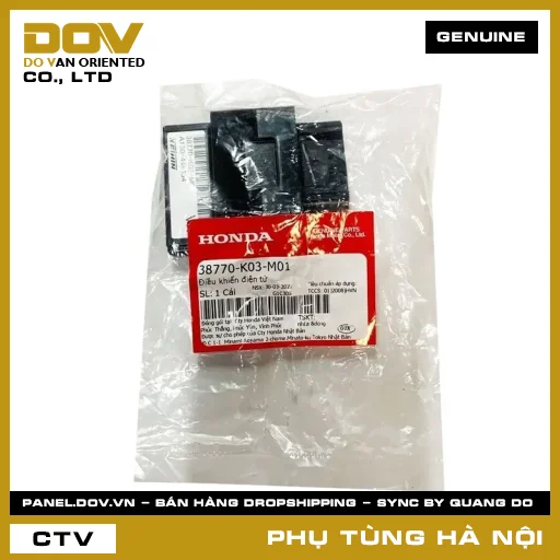 MÃ PHỤ TÙNG : 38770K03M01 ĐIỀU KHIỂN PHUN XĂNG ĐIỆN TỬ — 38770K03M01