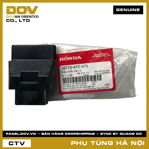MÃ PHỤ TÙNG : 38770KYZV71 ĐIỀU KHIỂN ĐIỆN TỬ — 38770KYZV71