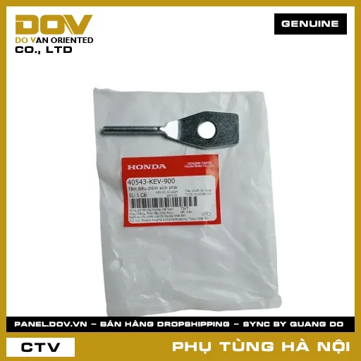 MÃ PHỤ TÙNG : 40543KEV900 TẤM ĐIỀU CHỈNH XÍCH PHẢI — 40543KEV900