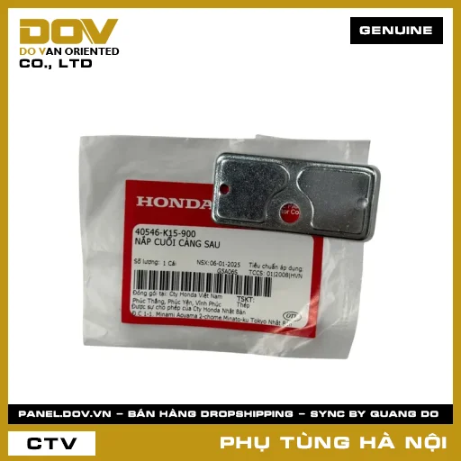 MÃ PHỤ TÙNG : 40546K15900 NẮP CUỐI CÀNG SAU — 40546K15900