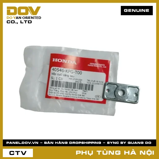 MÃ PHỤ TÙNG : 40546KPGT00 NẮP CUỐI CÀNG SAU — 40546KPGT00