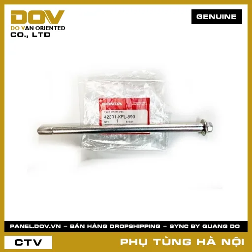 MÃ PHỤ TÙNG : 42301KFL890 TRỤC BÁNH XE SAU — 42301KFL890