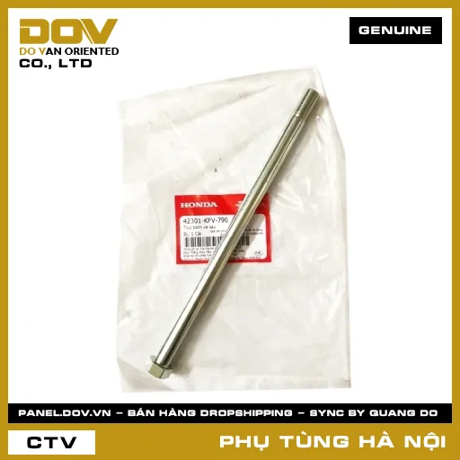 MÃ PHỤ TÙNG : 42301KFV790 TRỤC BÁNH XE SAU — 42301KFV790