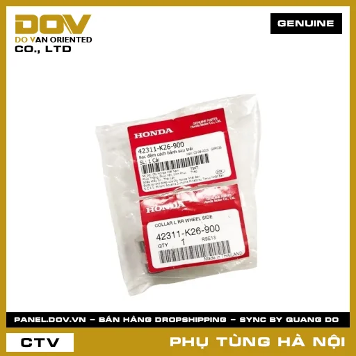 MÃ PHỤ TÙNG : 42311K26900 BẠC ĐỆM CÁCH BÁNH SAU TRÁI — 42311K26900