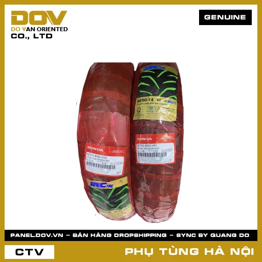 MÃ PHỤ TÙNG : 42711KVGV41 LỐP SAU (90/90-14M/C 46P) (IRC) — 42711KVGV41