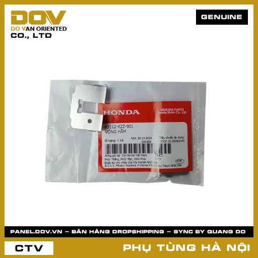 MÃ PHỤ TÙNG : 43112KZZ901 VÒNG HÃM — 43112KZZ901
