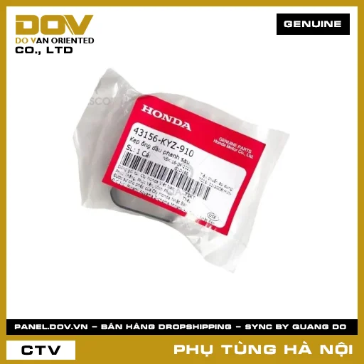 MÃ PHỤ TÙNG : 43156KYZ910 KẸP ỐNG DẦU PHANH SAU — 43156KYZ910