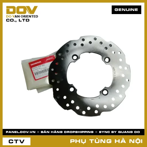 MÃ PHỤ TÙNG : 43251K2PV61 ĐĨA PHANH SAU — 43251K2PV61
