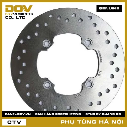 MÃ PHỤ TÙNG : 43251K40F01 ĐĨA PHANH SAU — 43251K40F01
