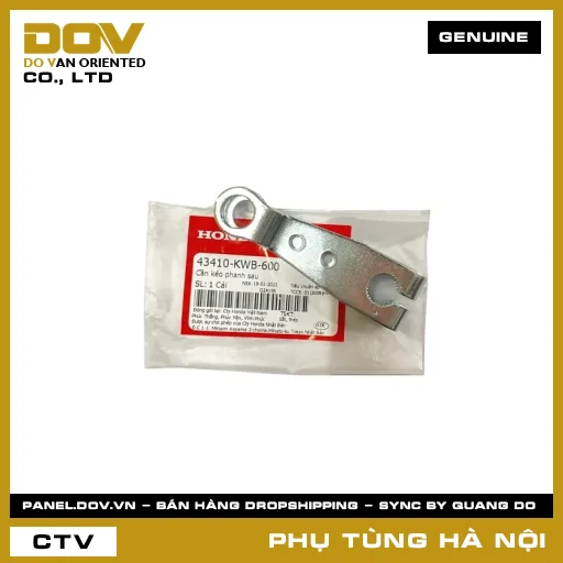 MÃ PHỤ TÙNG : 43410KWB600 CẦN KÉO PHANH SAU — 43410KWB600