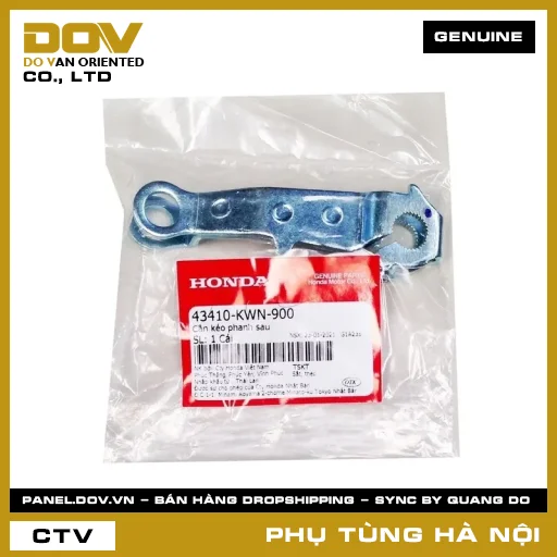 MÃ PHỤ TÙNG : 43410KWN900 CẦN KÉO PHANH SAU — 43410KWN900