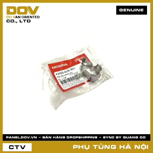 MÃ PHỤ TÙNG : 43455KVB900 KẸP DÂY PHANH SAU — 43455KVB900