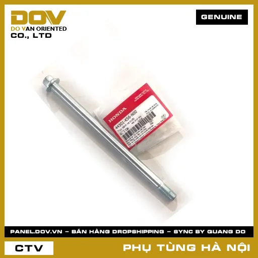 MÃ PHỤ TÙNG : 44301K56N00 TRỤC BÁNH XE TRƯỚC — 44301K56N00