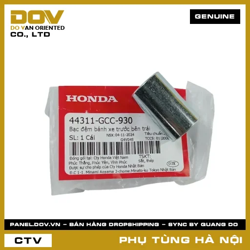 MÃ PHỤ TÙNG : 44311GCC930 BẠC ĐỆM BÁNH XE TRƯỚC BÊN TRÁI — 44311GCC930