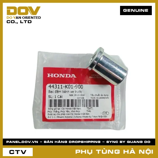 MÃ PHỤ TÙNG : 44311K01900 BẠC ĐỆM BÁNH XE TRƯỚC — 44311K01900