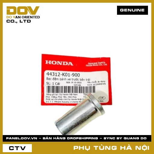 MÃ PHỤ TÙNG : 44312K01900 BẠC ĐỆM BÁNH XE TRƯỚC BÊN TRÁI — 44312K01900