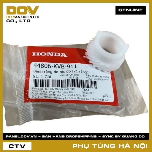 MÃ PHỤ TÙNG : 44806KVB911 BÁNH RĂNG ĐO TỐC ĐỘ (21 RĂNG) — 44806KVB911