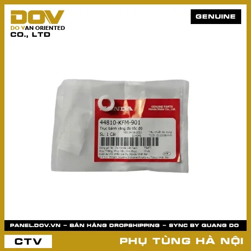 MÃ PHỤ TÙNG : 44810KFM901 TRỤC BÁNH RĂNG ĐO TỐC ĐỘ — 44810KFM901