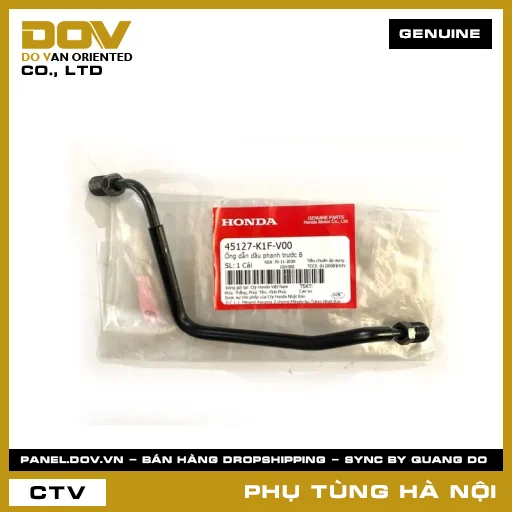 MÃ PHỤ TÙNG : 45127K1FV00 ỐNG DẪN DẦU PHANH TRƯỚC B — 45127K1FV00