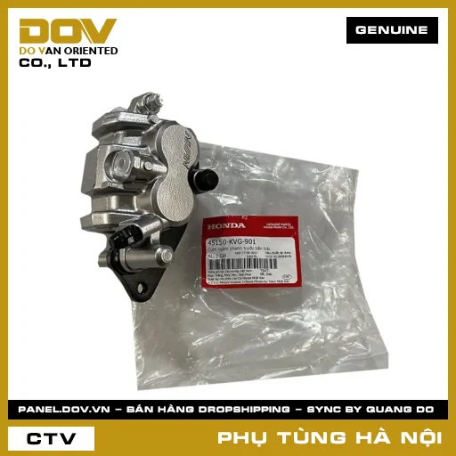 MÃ PHỤ TÙNG : 45150KVG901 CỤM NGÀM PHANH TRƯỚC BÊN TRÁI — 45150KVG901