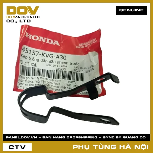 MÃ PHỤ TÙNG : 45157KVGA30 KẸP B ỐNG DẪN DẦU PHANH TRƯỚC — 45157KVGA30